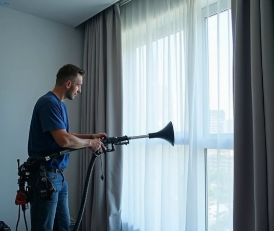 Professional drapes cleaning process tools Matty Curtain Cleaning yarrambat-vic