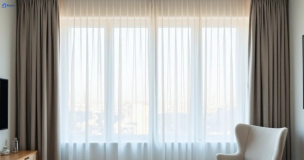 Restored vibrant drapes in yarrambat-vic QLD after Matty Curtain Cleaning